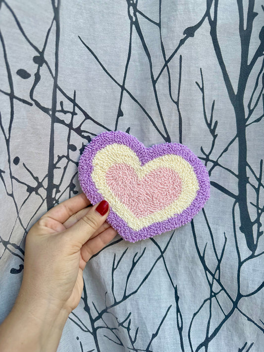 Heart Mug Rug